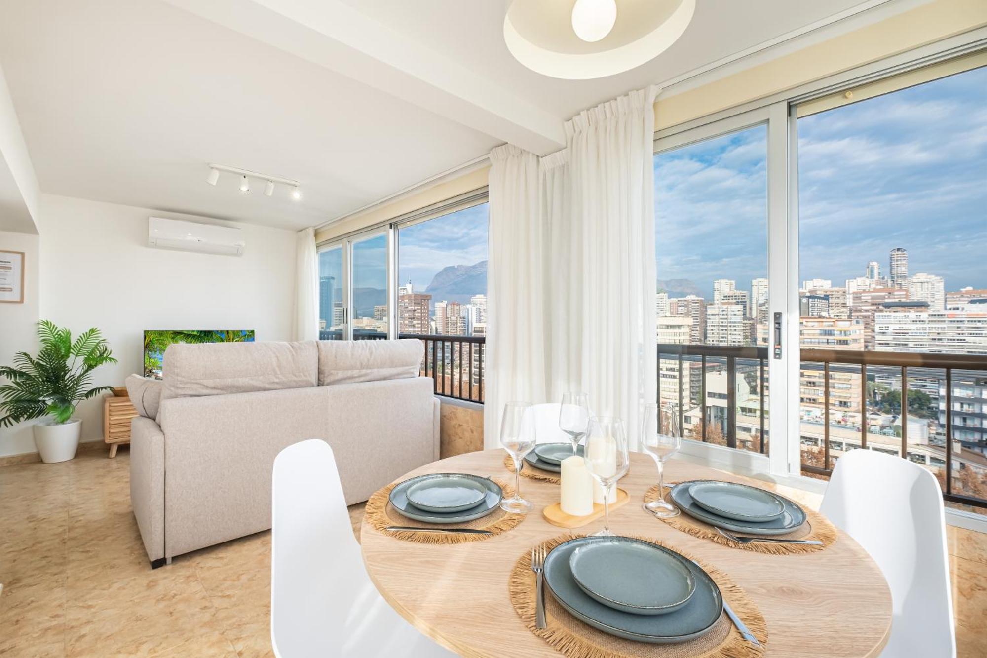 Apartamento Currus Miramar Playa Benidorm Exterior foto