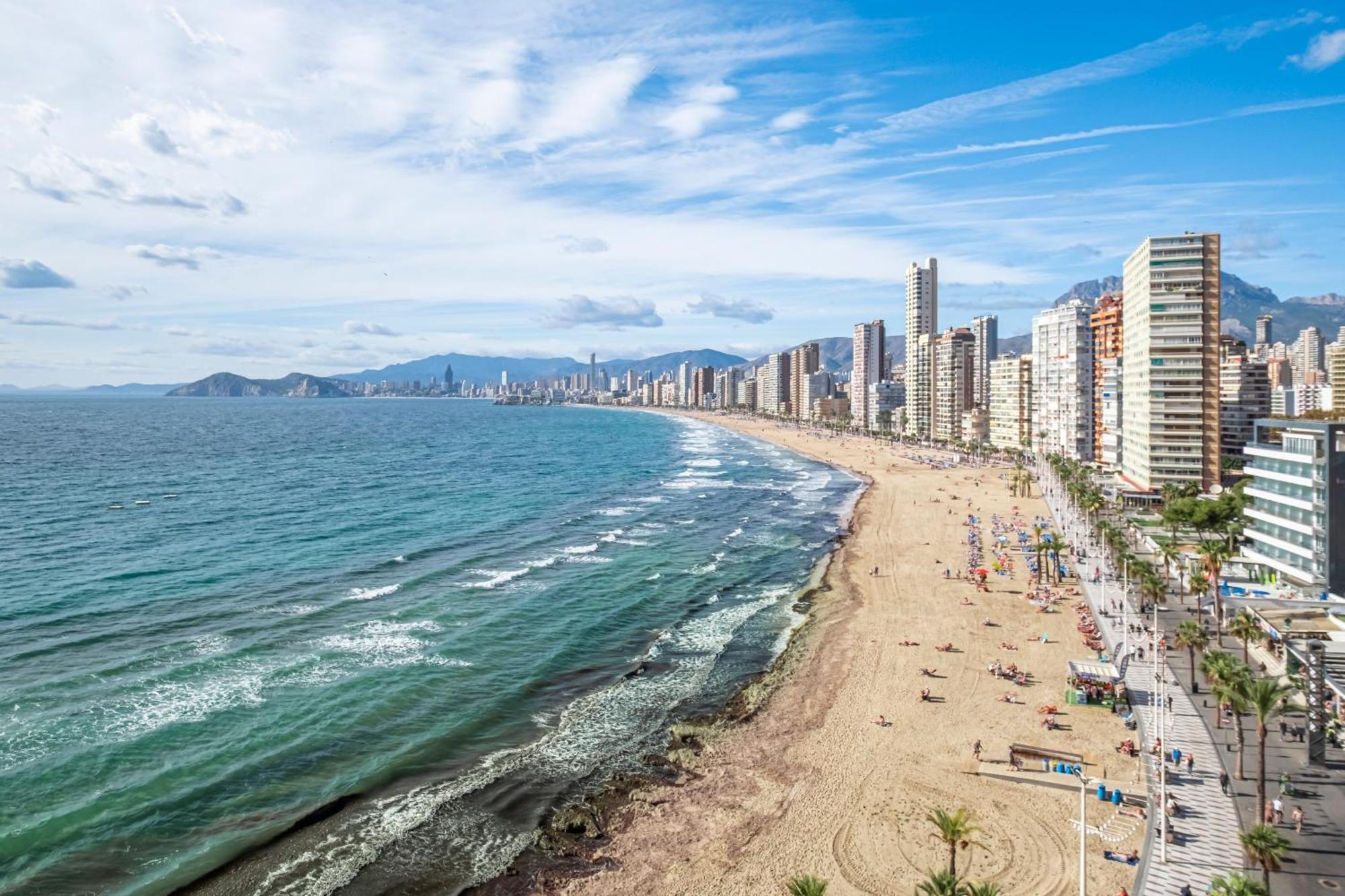 Apartamento Currus Miramar Playa Benidorm Exterior foto